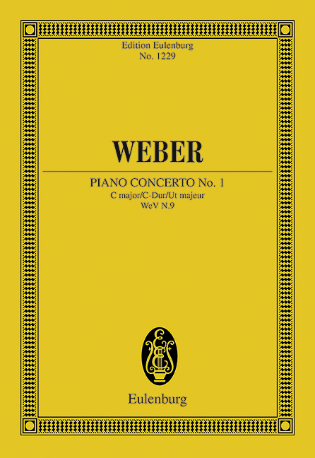 Front Cover Image Konzert Nr. 1 C-Dur WeV N.9