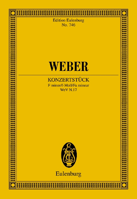 Front Cover Image Konzertstück f-Moll op. 79 WeV N.17 (1821)