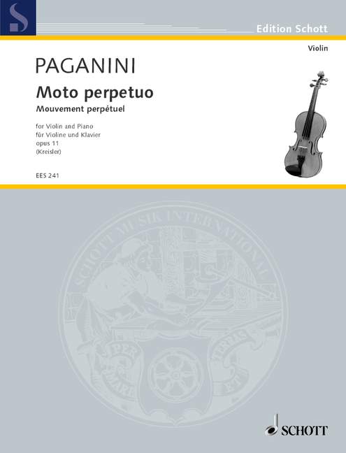 Front Cover Image Moto perpetuo op. 11