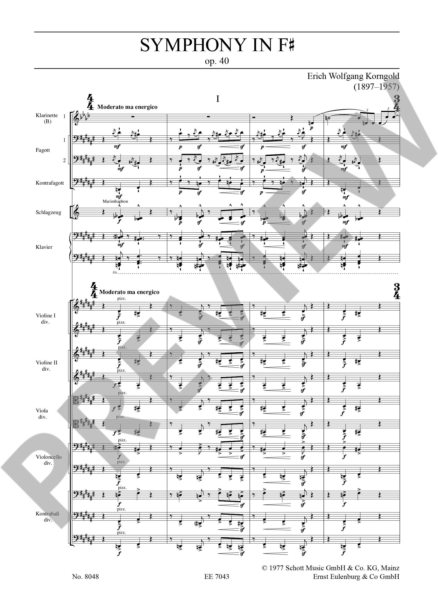 Other Cover Image Sinfonie in Fis op. 40 (1947 - 1952)