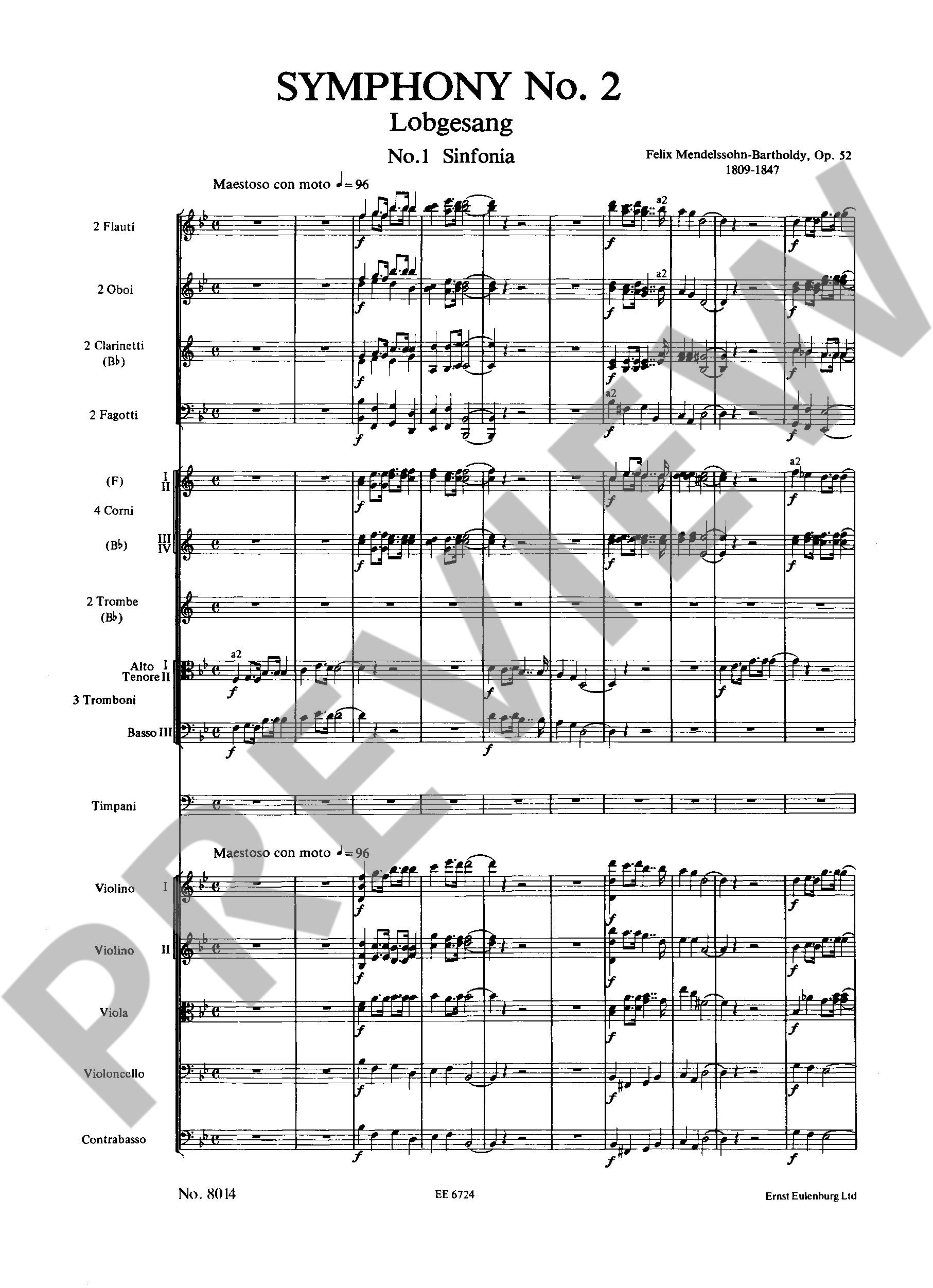 Other Cover Image Sinfonie Nr. 2 B-Dur op. 52