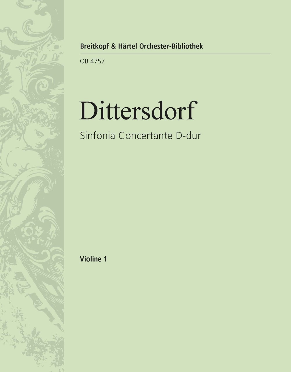 Front Cover Image Sinfonia Concertante D-dur