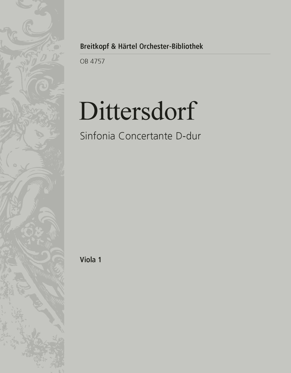 Front Cover Image Sinfonia Concertante D-dur