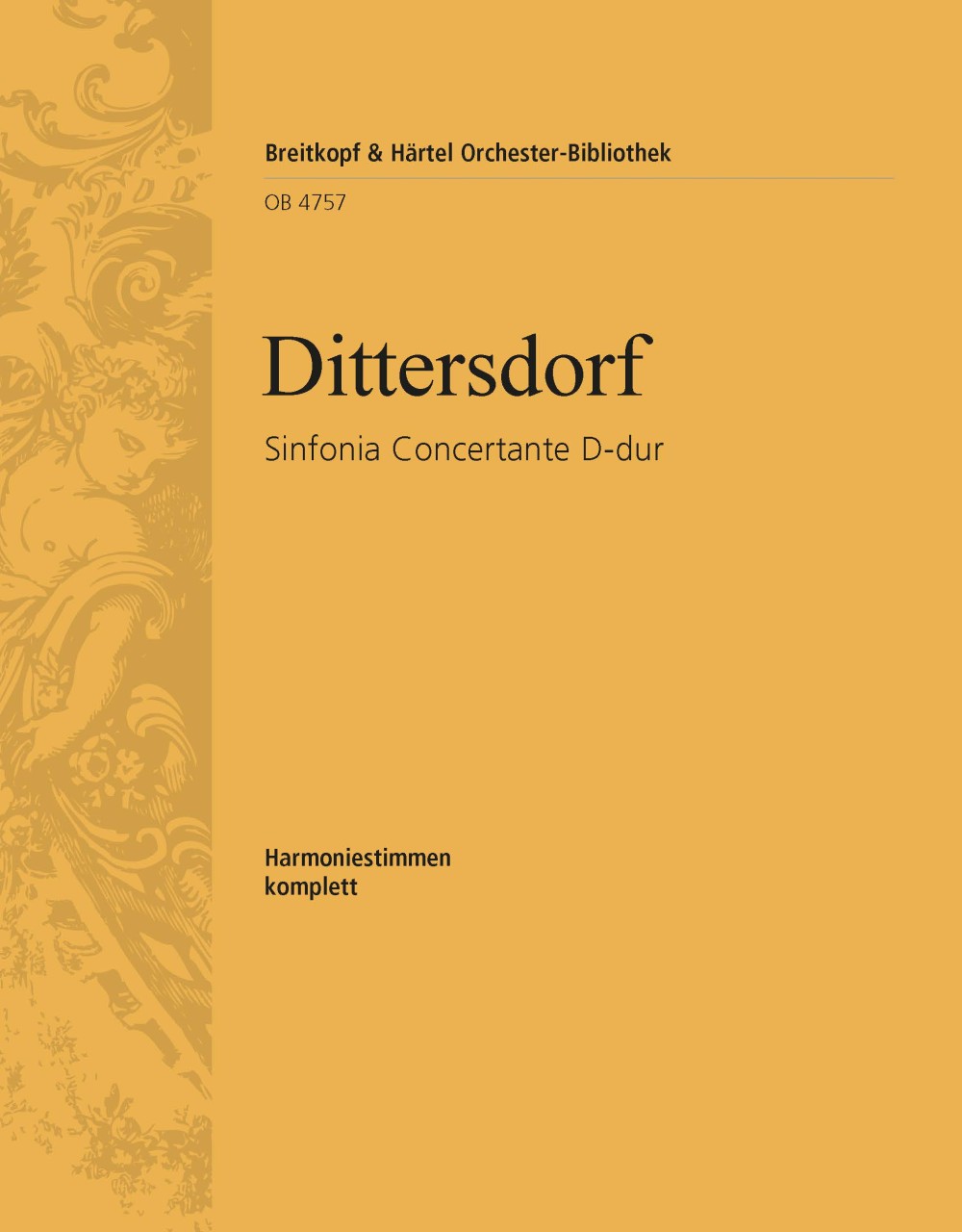 Front Cover Image Sinfonia Concertante D-dur