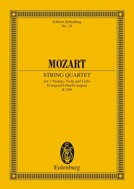 Front Cover Image Streichquartett D-Dur KV 499 (1786)