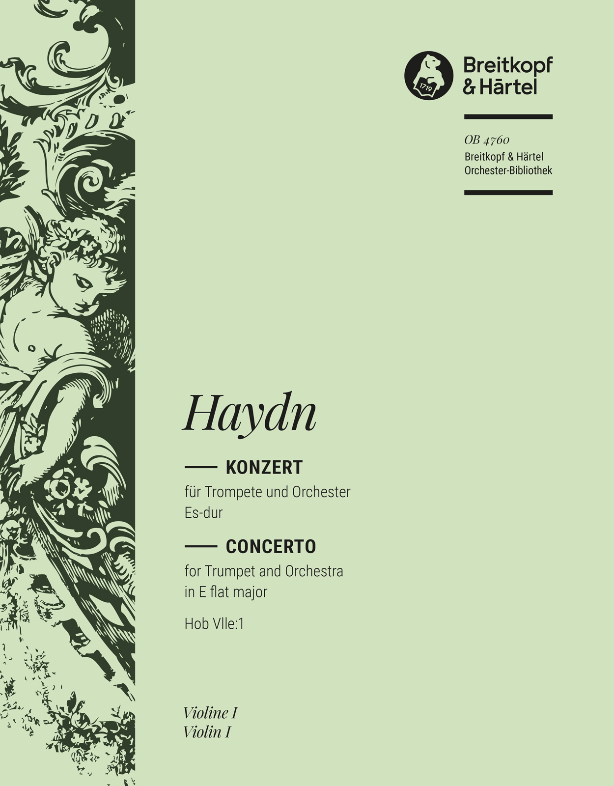 Front Cover Image Trompetenkonzert Es-dur Hob VIIe:1