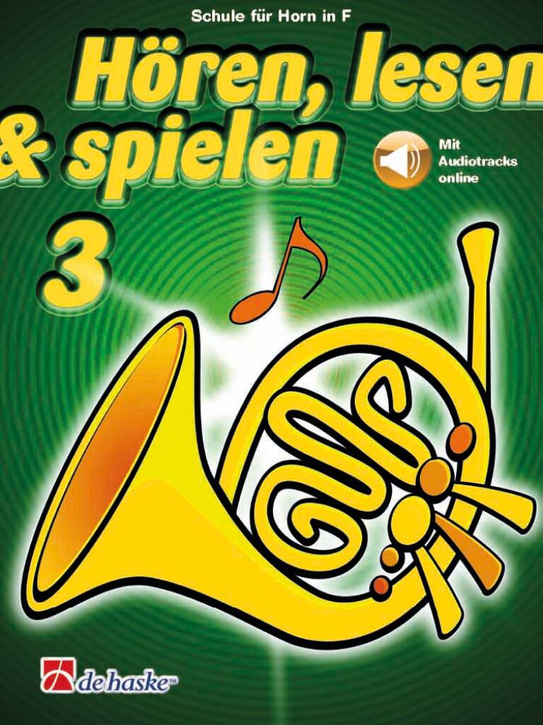 Front Cover Image Hören, lesen & spielen 3 - Horn