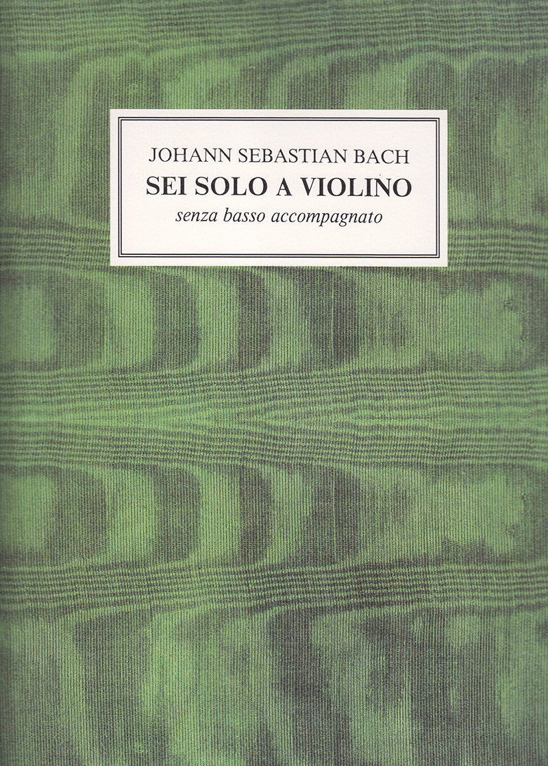 Front Cover Image Drei Sonaten und drei Partiten BWV 1001-1006