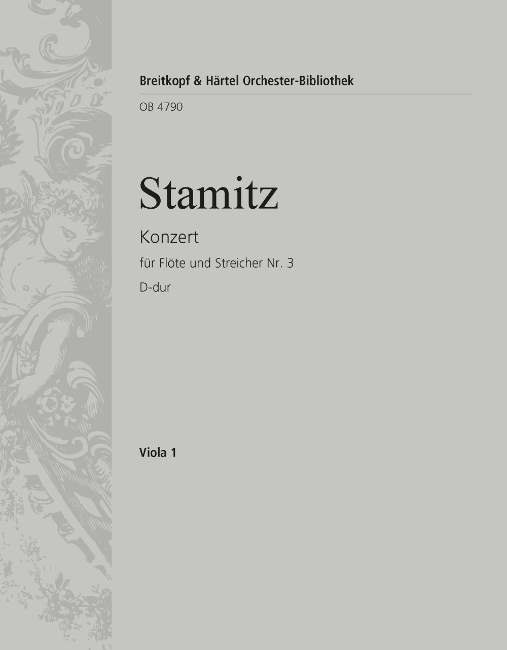 Front Cover Image Flötenkonzert Nr. 3 D-dur