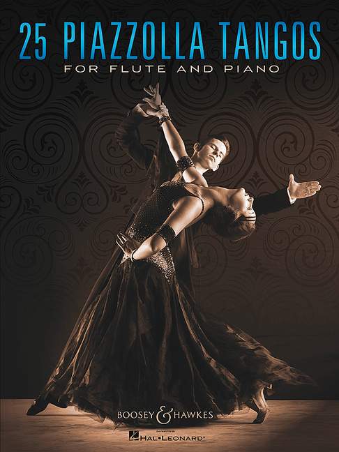 Front Cover Image 25 Piazzolla Tangos for Flute and Piano