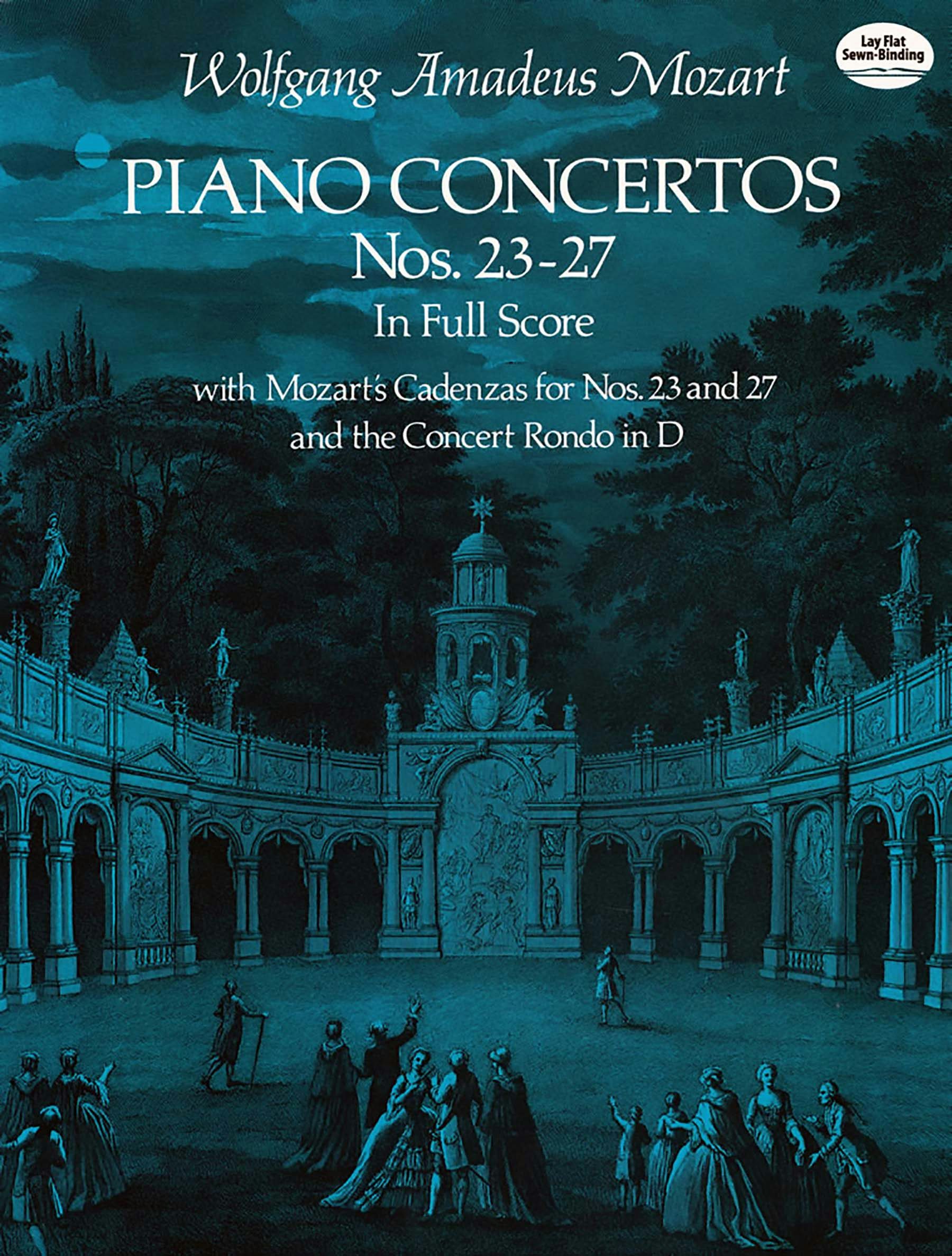 Front Cover Image Piano Concertos Nos. 23-27 in Full Score