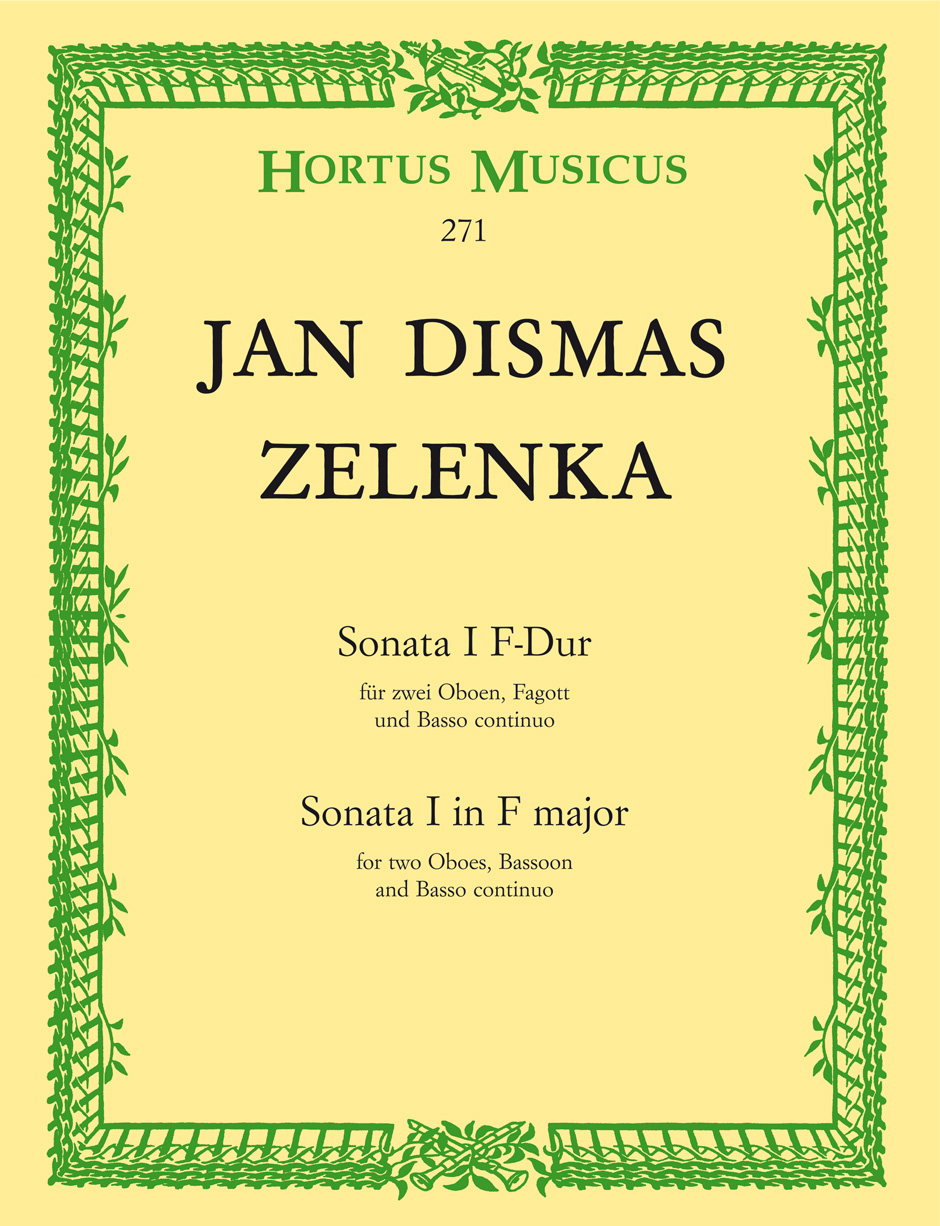 Other Cover Image Sonata I für zwei Oboen, Fagott und Basso continuo F-Dur ZWV 181,1
