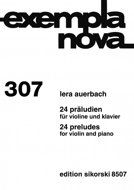 Front Cover Image 24 Präludien op. 46