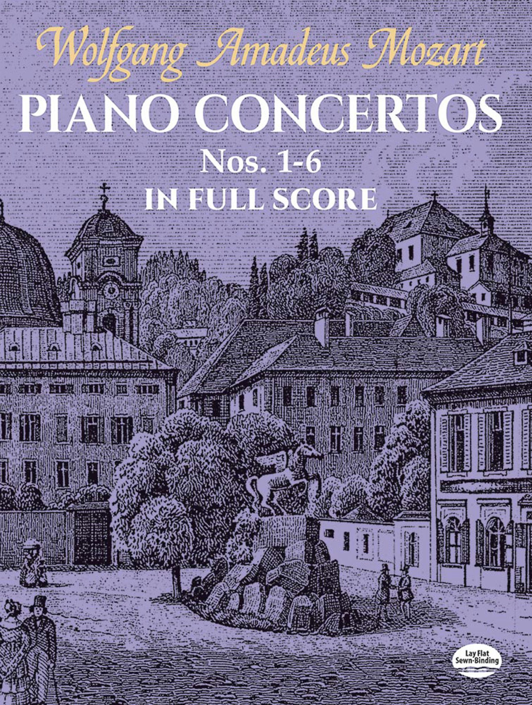 Front Cover Image Piano Concertos Nos. 1-6 in Full Score