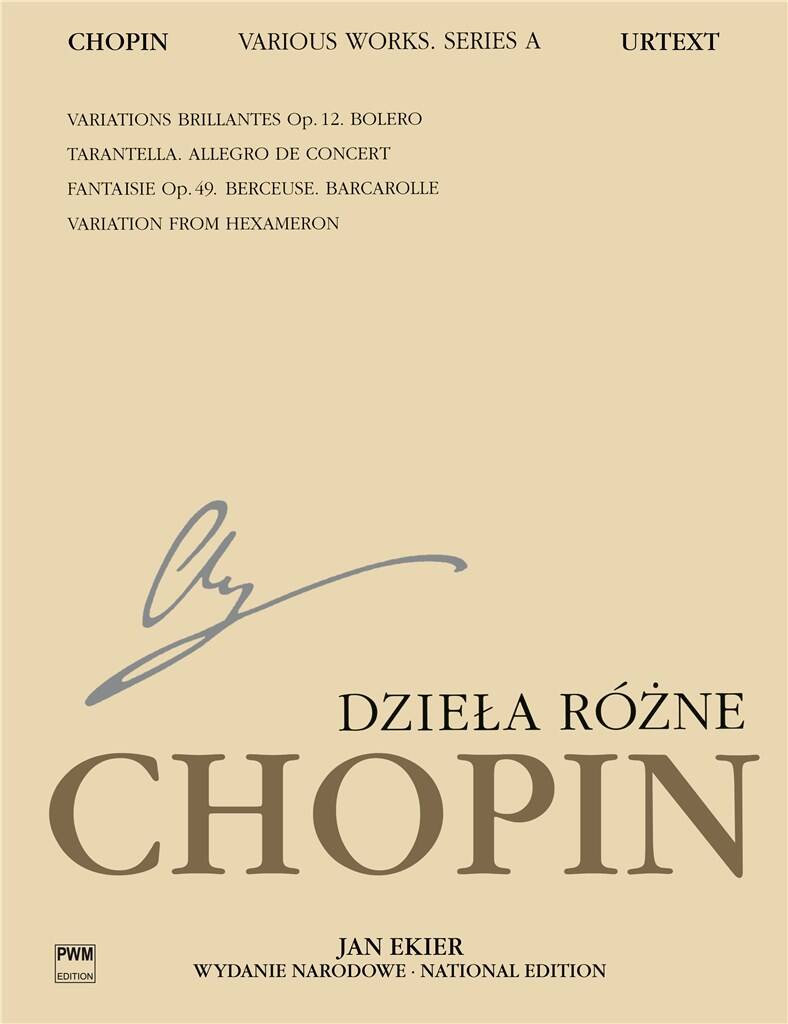 Front Cover Image Various Works