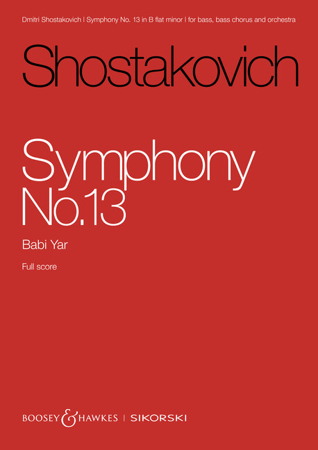 Other Cover Image Sinfonie Nr. 13 op. 113 