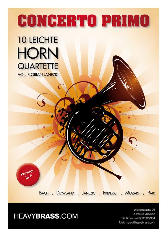 Front Cover Image 10 leichte Hornquartette