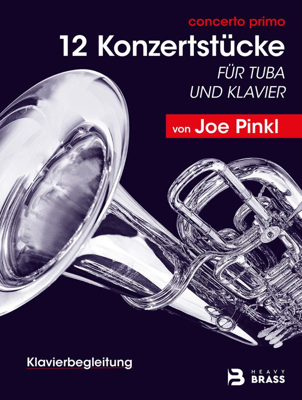 Front Cover Image 12 Konzertstücke für Tuba und Klavier - Klavierbegleitung
