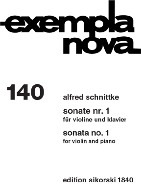 Front Cover Image Sonate Nr. 1 für Violine und Klavier