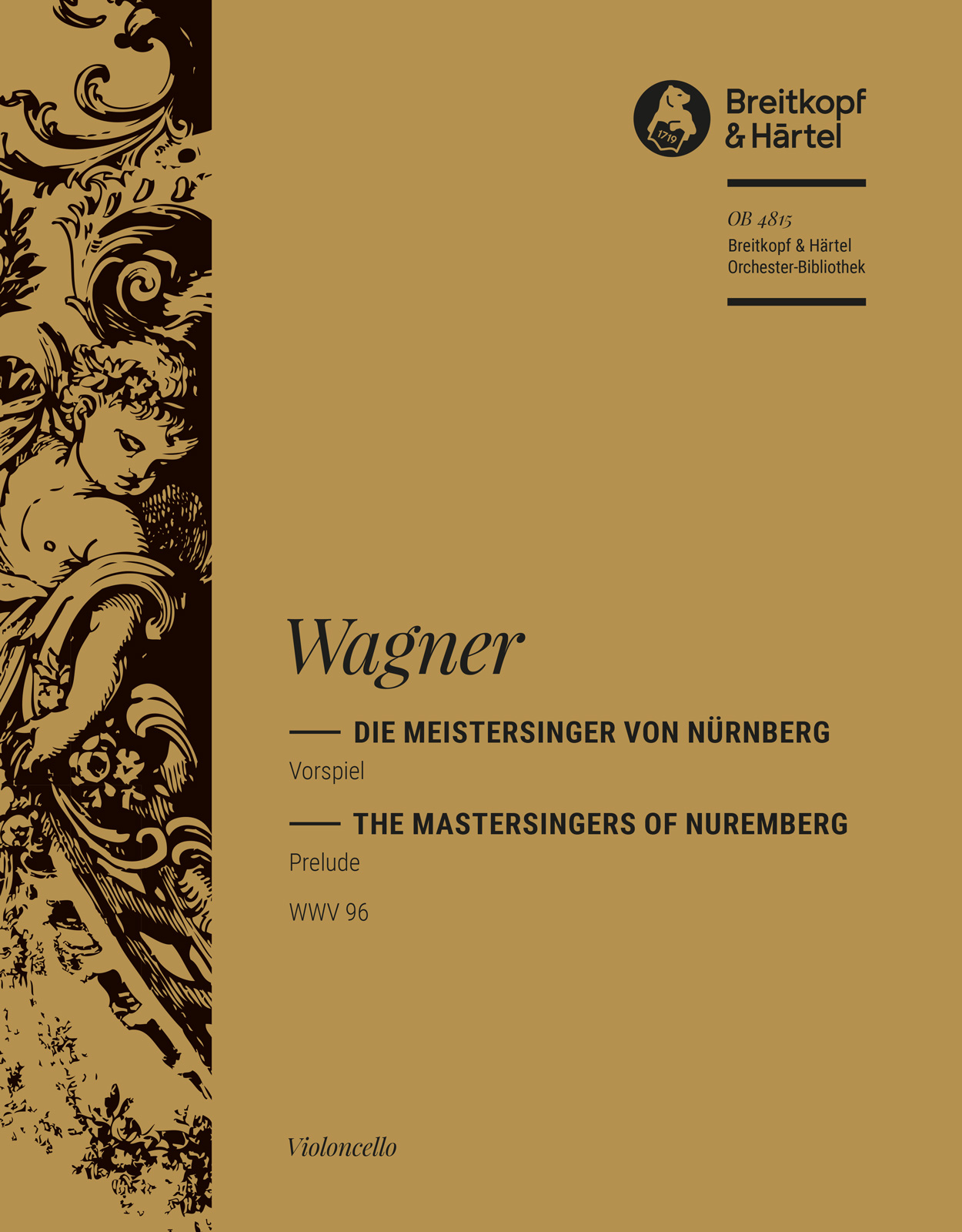 Front Cover Image Die Meistersinger von Nürnberg WWW 96 - Vorspiel