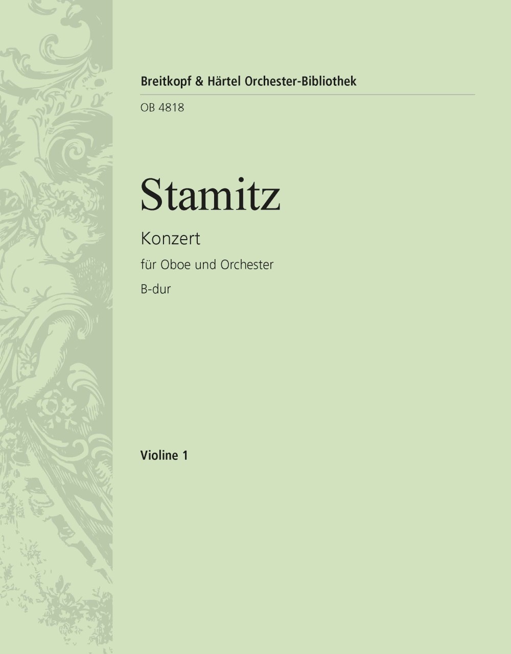 Front Cover Image Oboenkonzert B-Dur