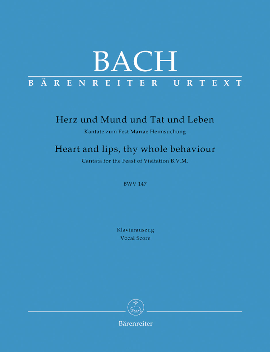 Front Cover Image Herz und Mund und Tat und Leben BWV 147