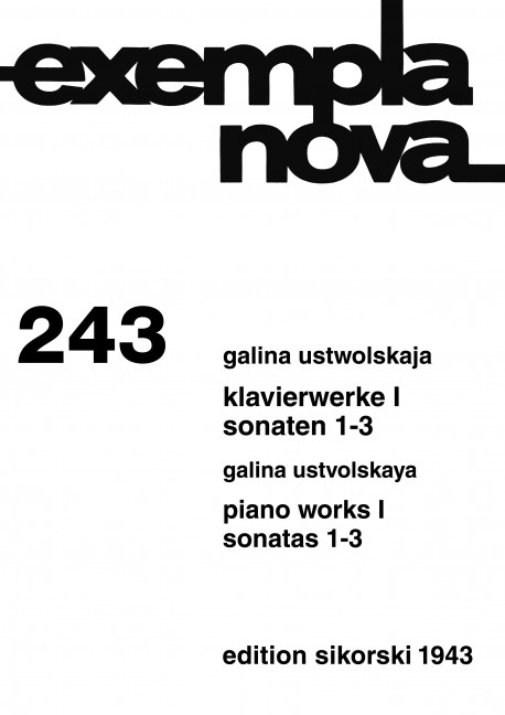 Front Cover Image Klavierwerke 243