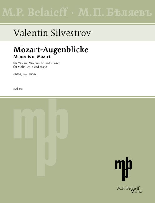 Front Cover Image Mozart-Augenblicke