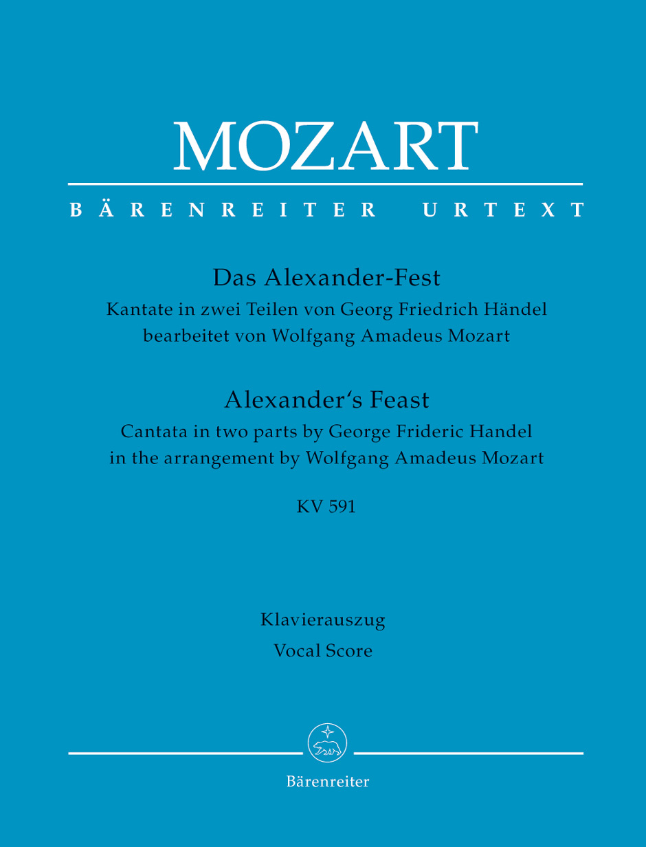 Front Cover Image Das Alexander-Fest KV 591