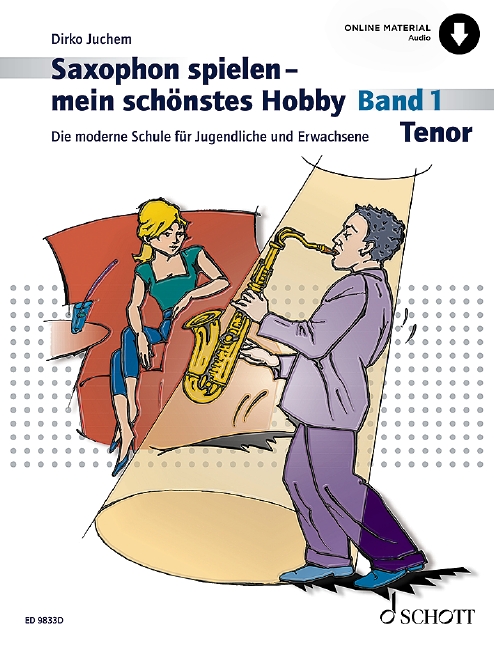 Front Cover Image Saxophon spielen - mein schönstes Hobby Band 1
