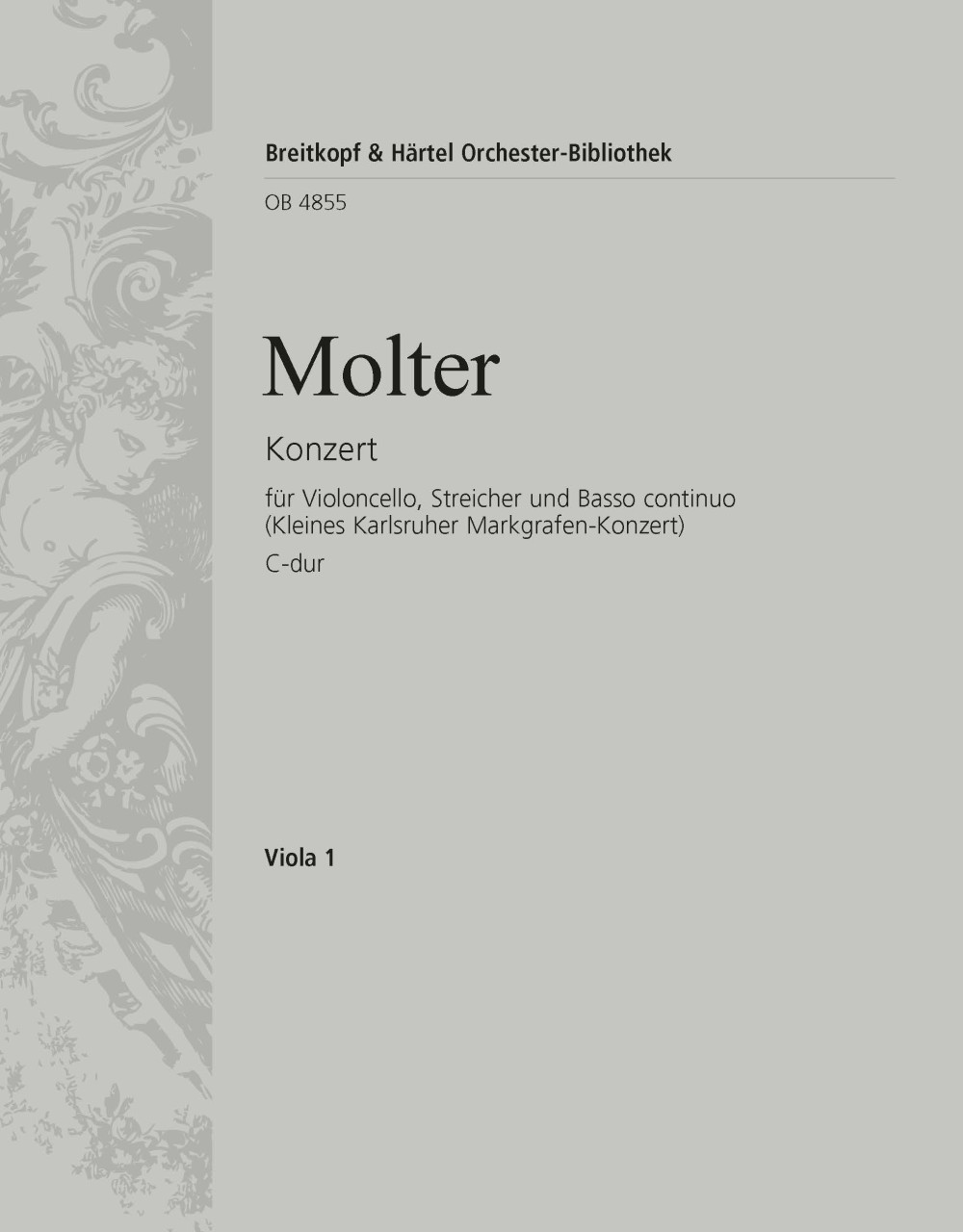 Front Cover Image Violoncellokonzert C-dur