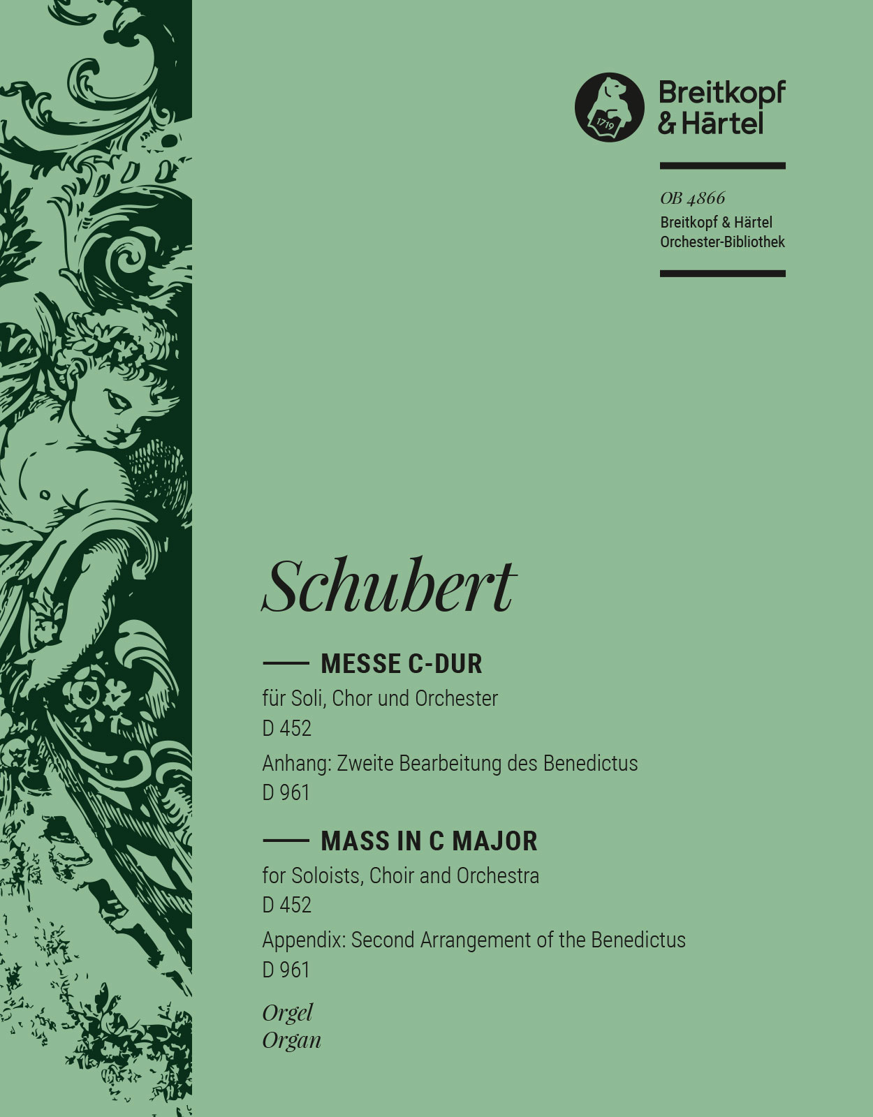 Front Cover Image Messe C-dur D 452 [op. 48]
