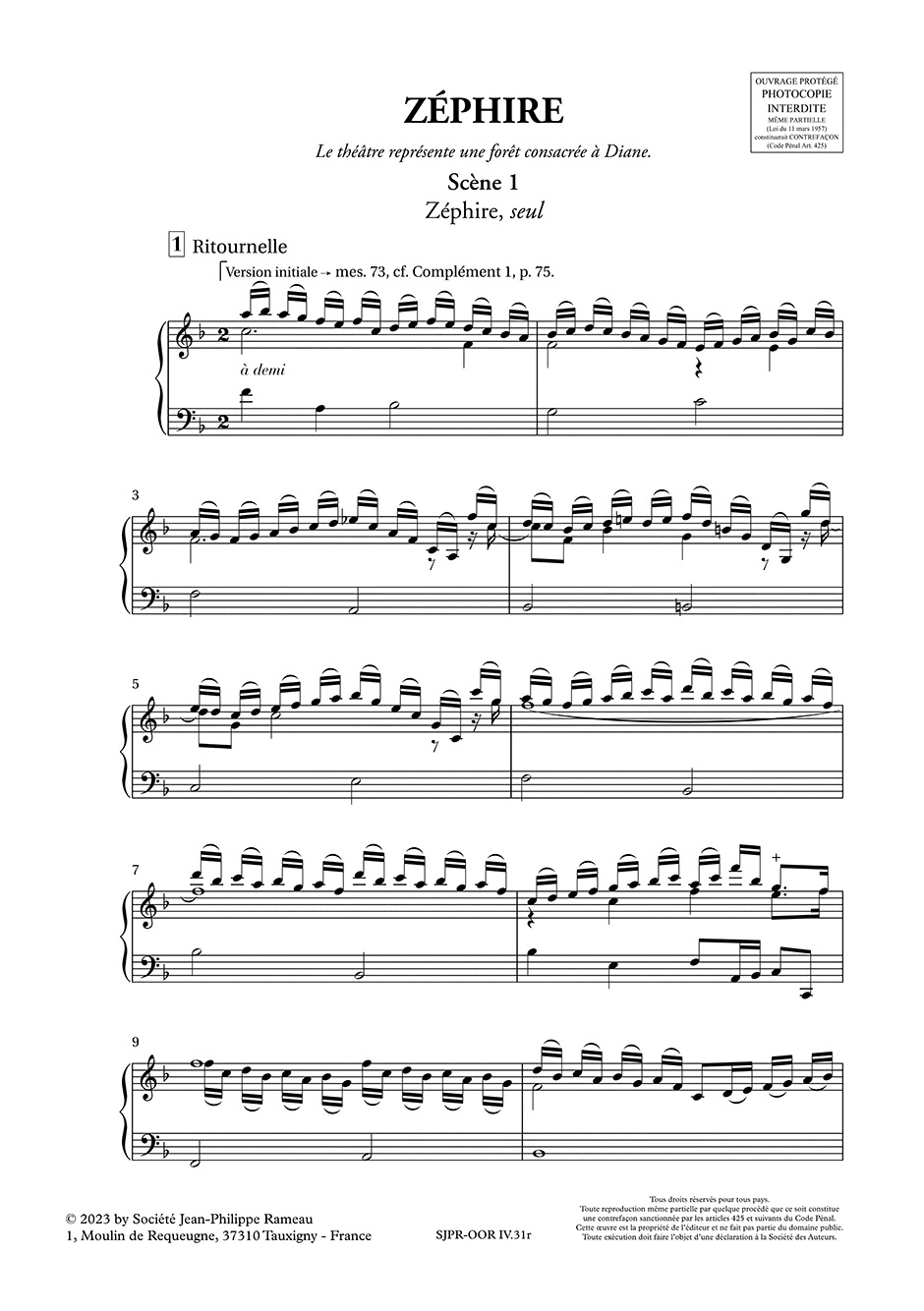 Other Cover Image Zéphire RCT 61
