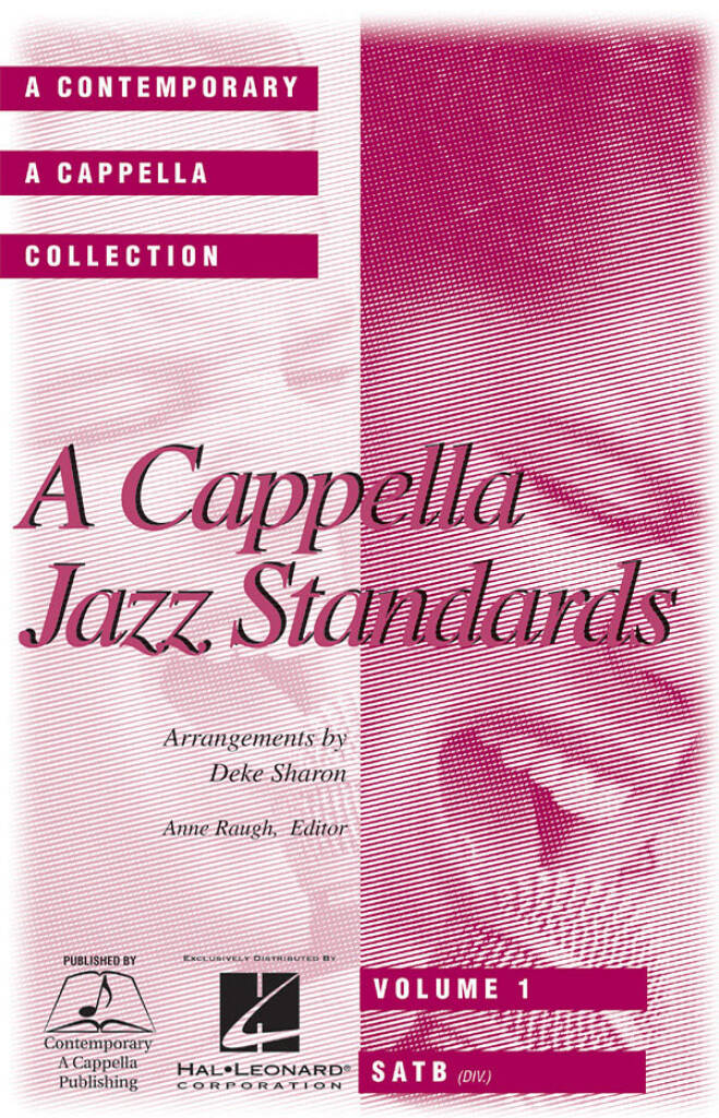 Front Cover Image A Cappella Jazz Standards