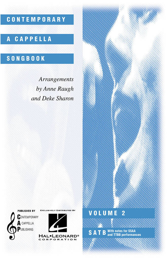 Front Cover Image Contemporary A Cappella Songbook – Vol. 2