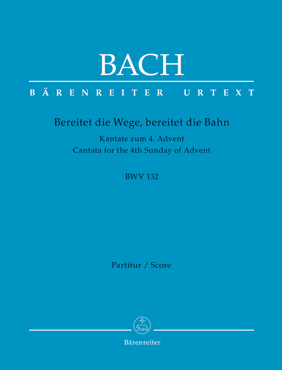 Front Cover Image Bereitet die Wege, bereitet die Bahn BWV 132