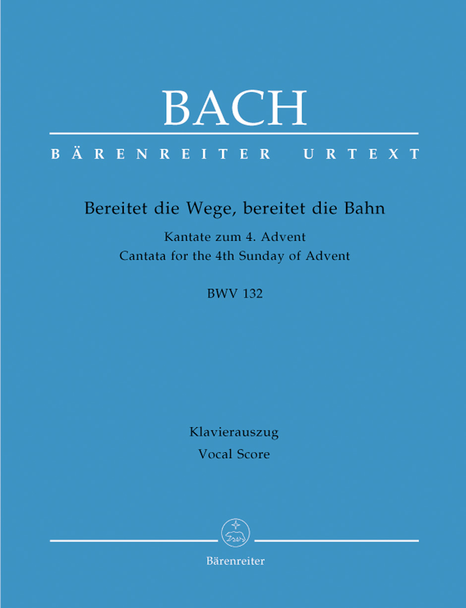 Front Cover Image Bereitet die Wege, bereitet die Bahn BWV 132