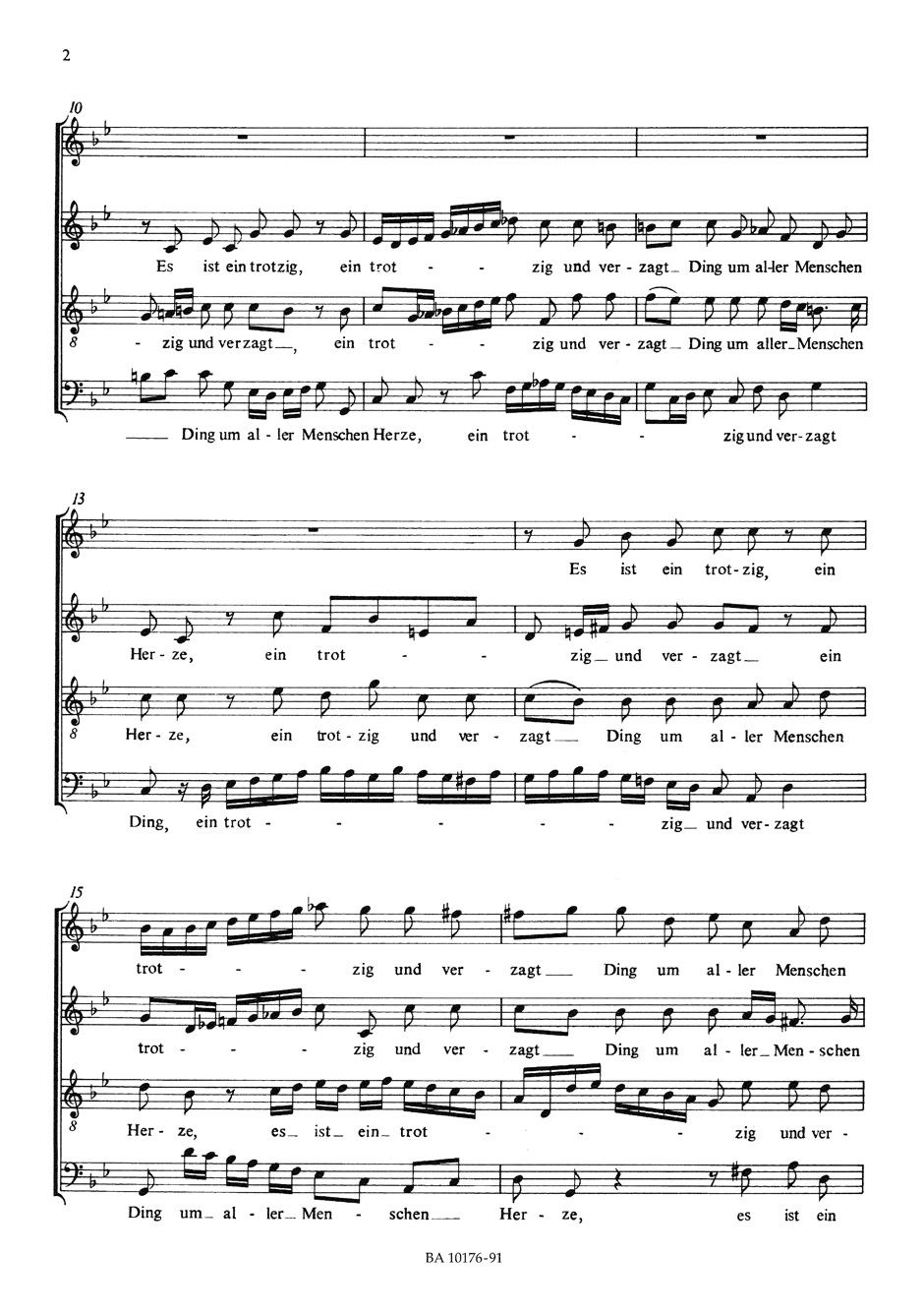 Other Cover Image Es ist ein trotzig und verzagt Ding BWV 176