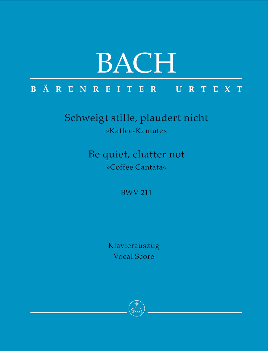 Front Cover Image Schweigt stille, plaudert nicht BWV 211 "Kaffee-Kantate"