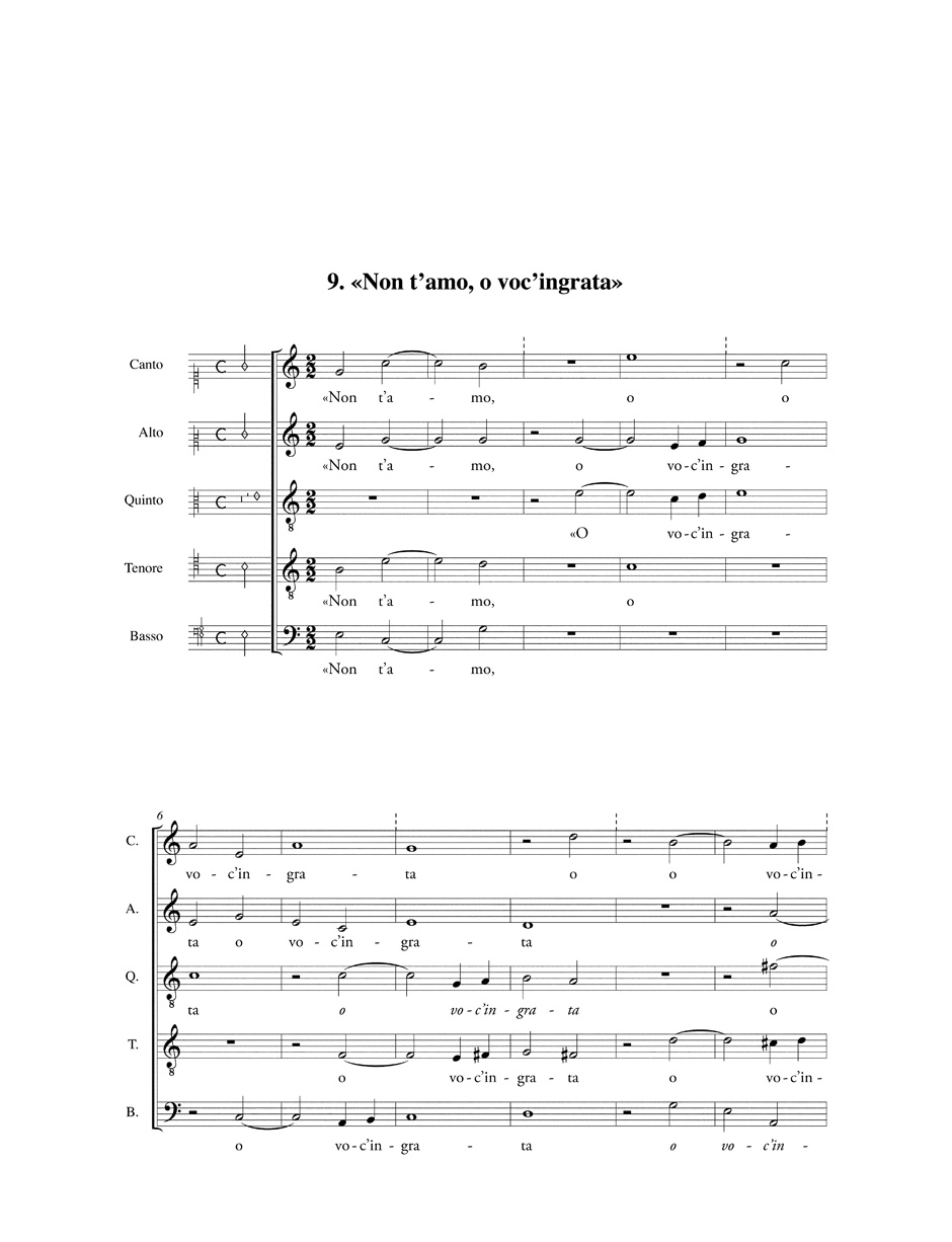 Other Cover Image Madrigali a cinque voci. Libro terzo