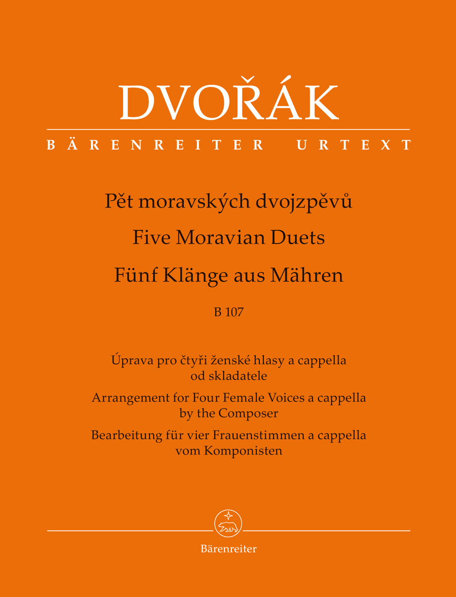 Front Cover Image Fünf Klänge aus Mähren B 107