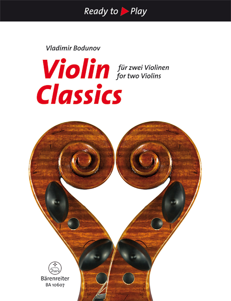 Front Cover Image Violin Classics für zwei Violinen