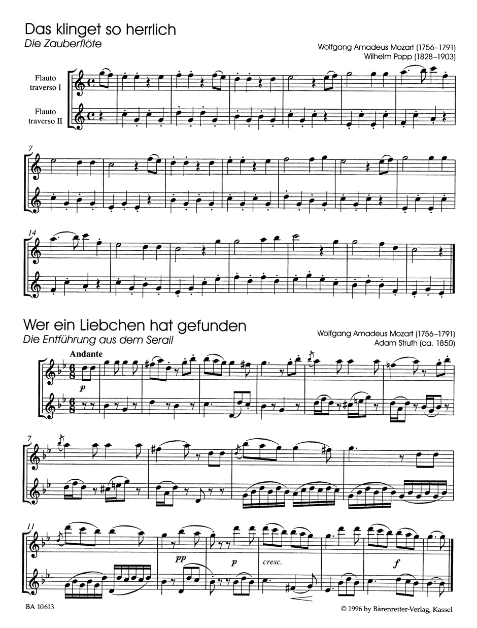 Other Cover Image Classic Hits for 2 Flutes