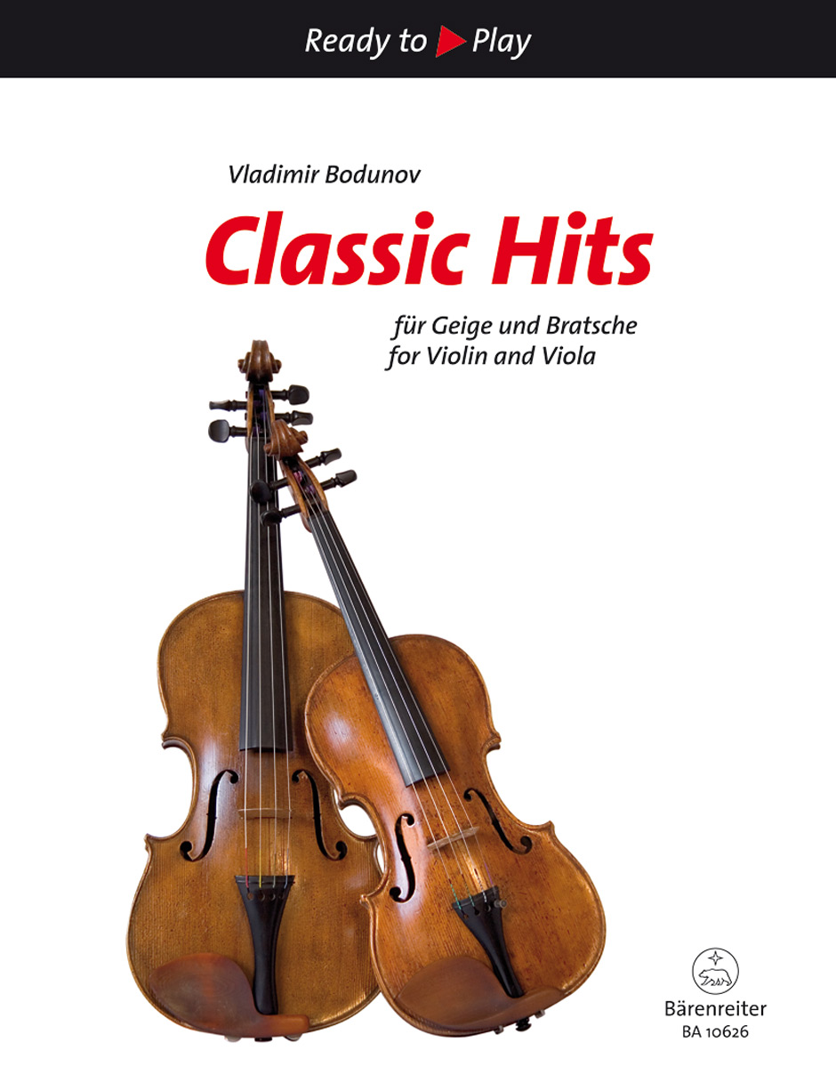 Front Cover Image Classic Hits für Geige und Bratsche