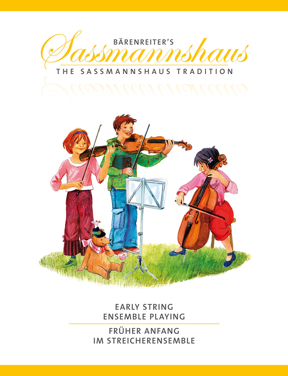 Front Cover Image Early String Ensemble Playing / Früher Anfang im Streicherensemble