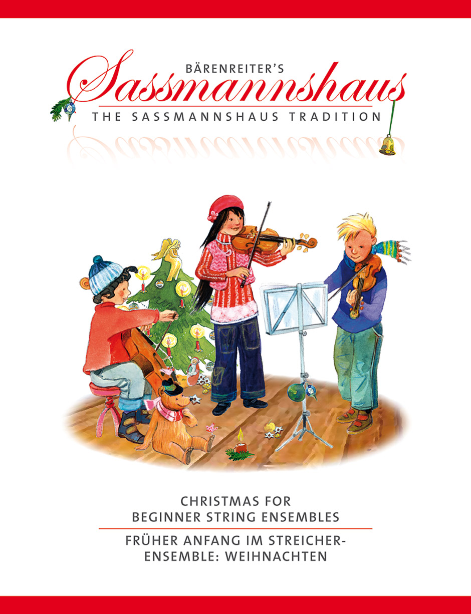 Front Cover Image Christmas for Beginner String Ensembles / Früher Anfang im Streicherensemble: Weihnachten