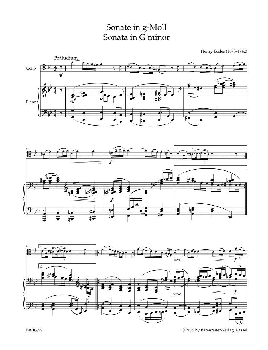 Other Cover Image Sonate g-Moll