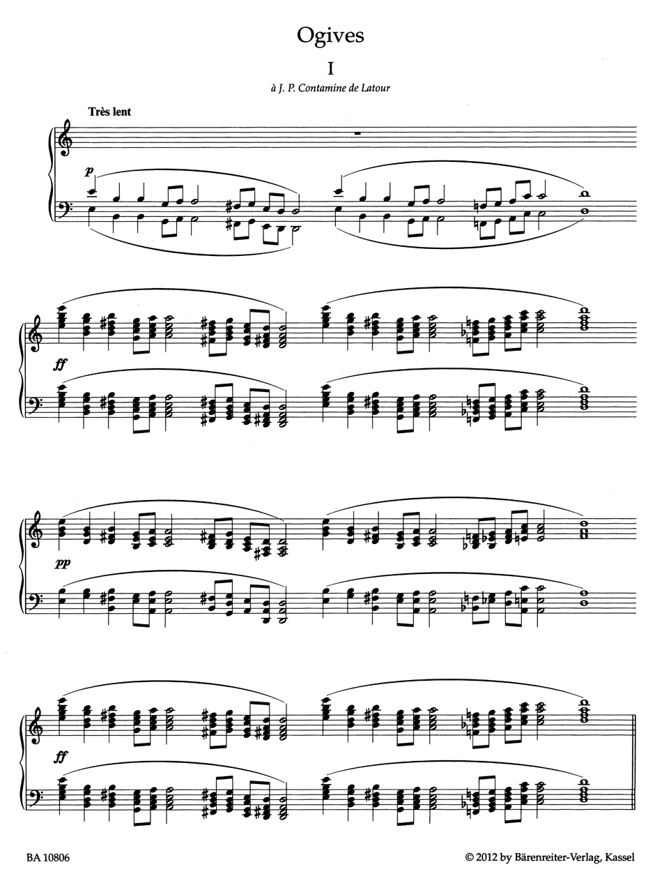 Other Cover Image Ogives / Gymnopédies