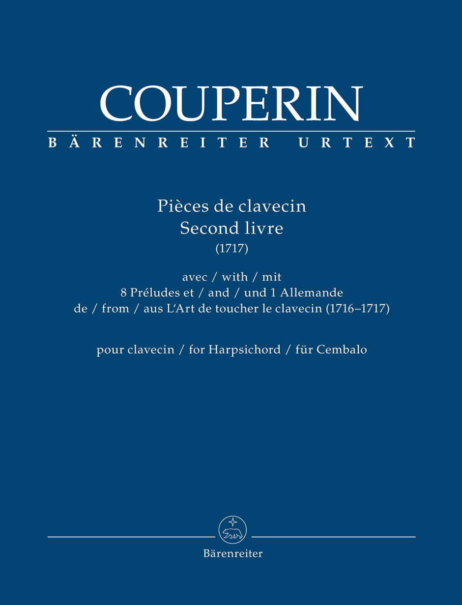 Front Cover Image Pièces de clavecin. Second livre für Cembalo (1717)