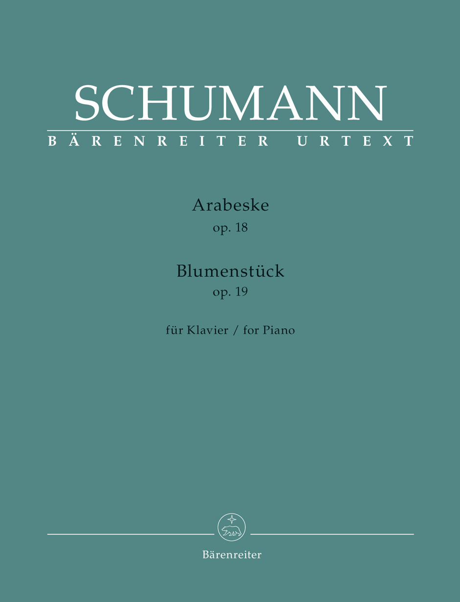 Front Cover Image Arabeske op. 18 / Blumenstück op. 19 für Klavier